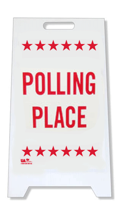 Early Voting Here Sign