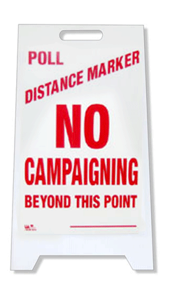 Early Voting Here Sign